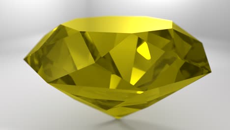 Yellow-sapphire-gemstone-gem-stone-spinning-wedding-background-loop-4K